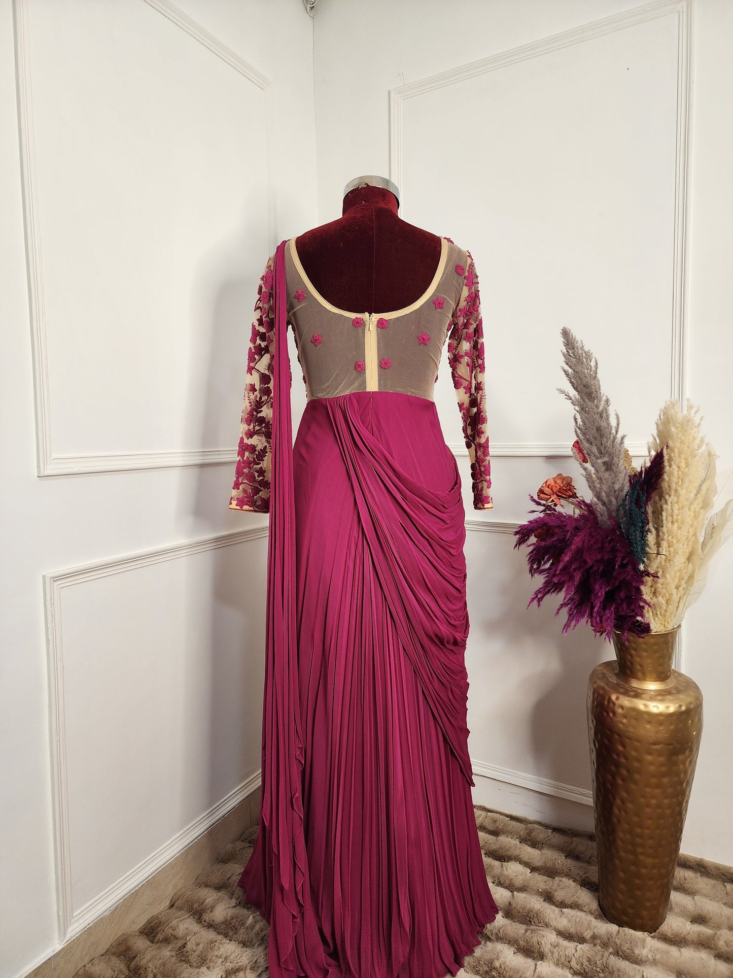 Reeva Drape Gown