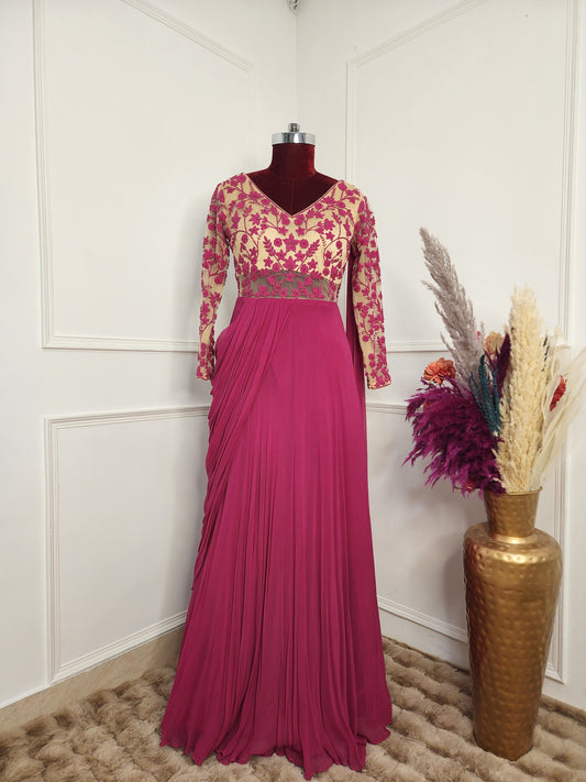 Reeva Drape Gown