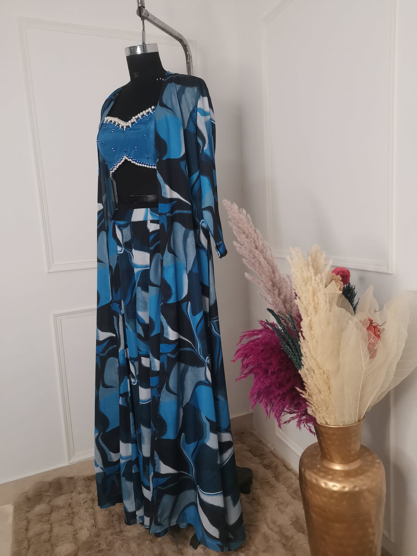 Ira Printed Coord set with Jacket