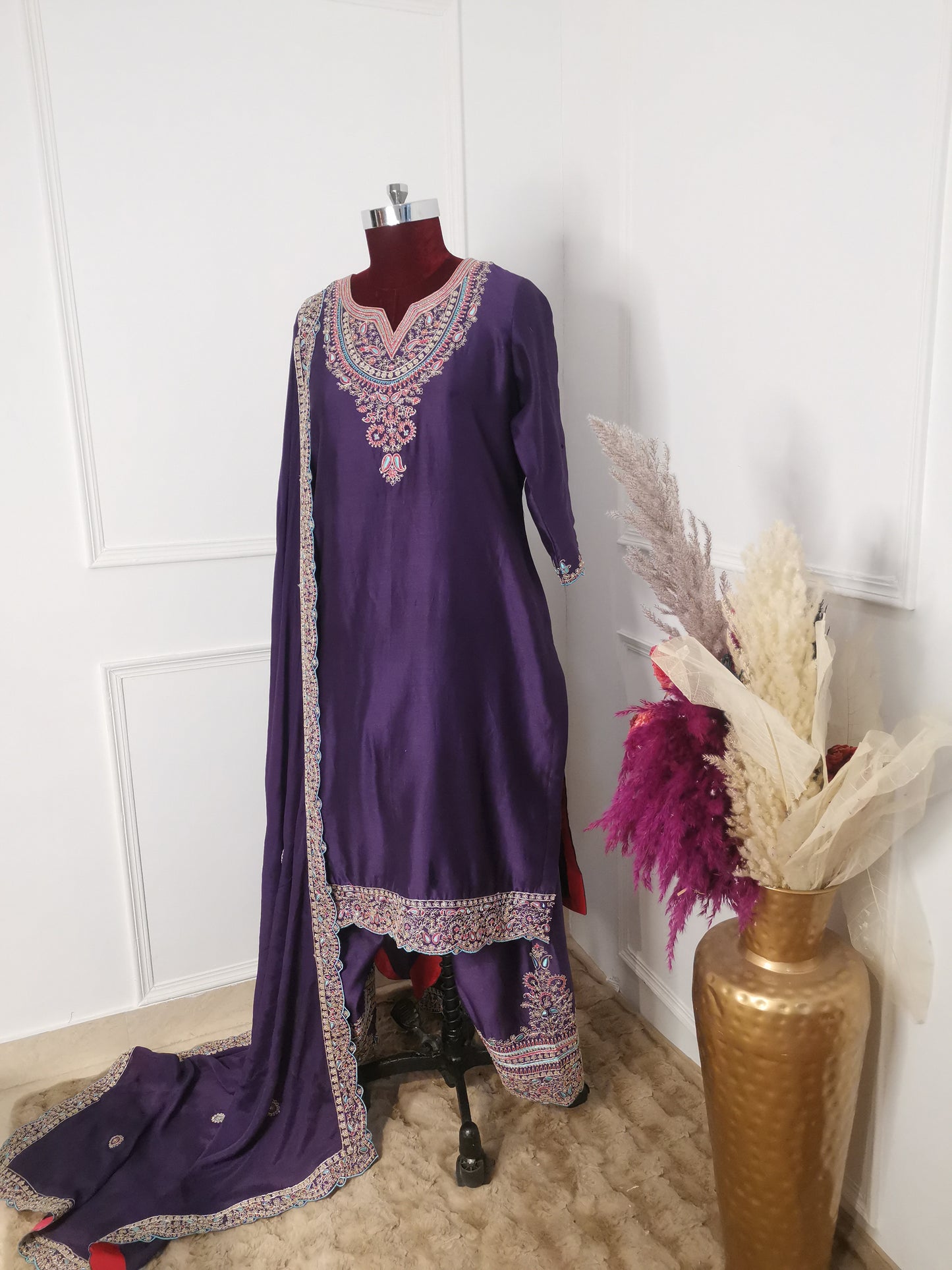 Purple Suit