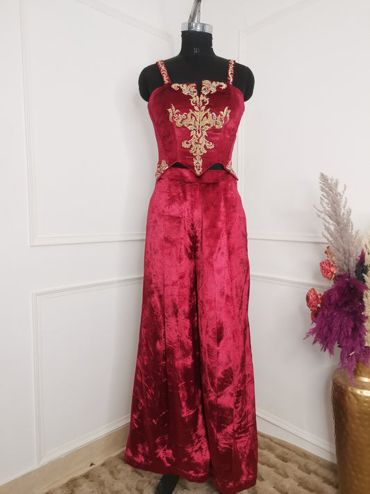 Rubab Corset and Pant Set